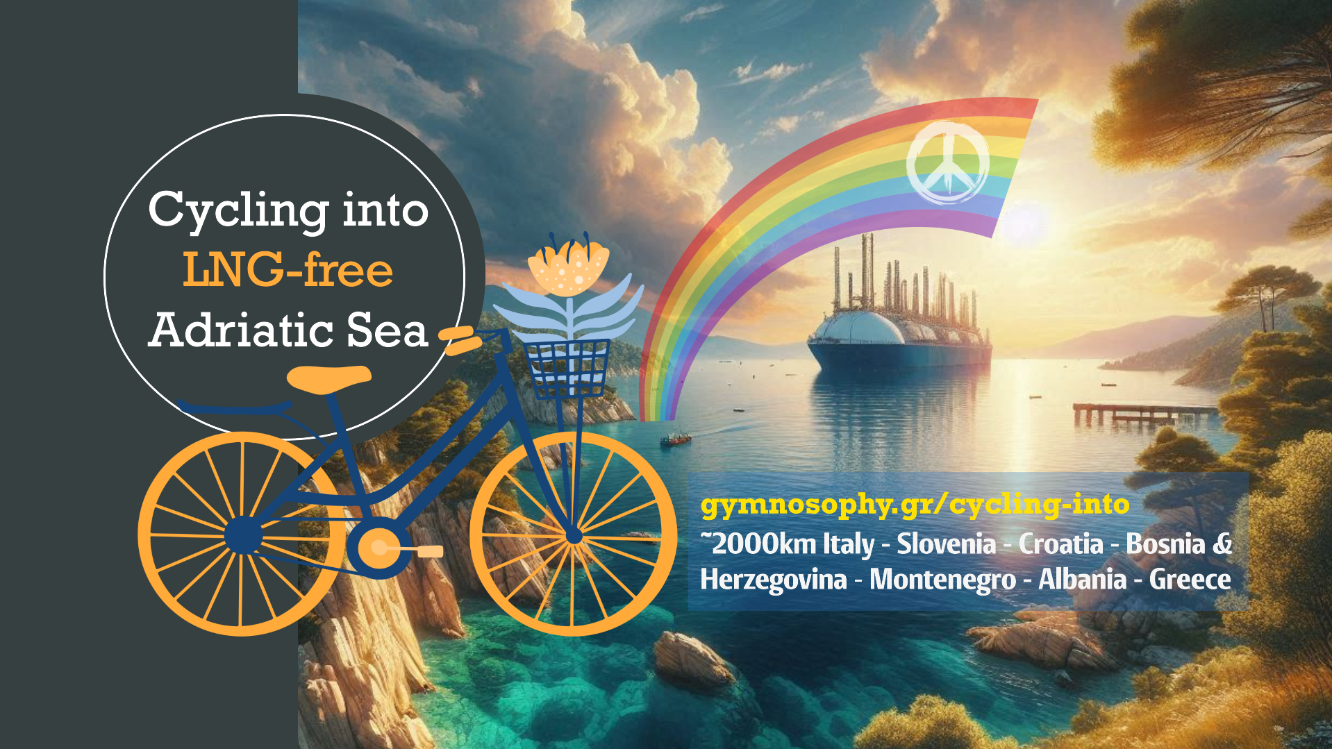 Cycling into LNG-free Adriatic Sea 2024 [en/gr]