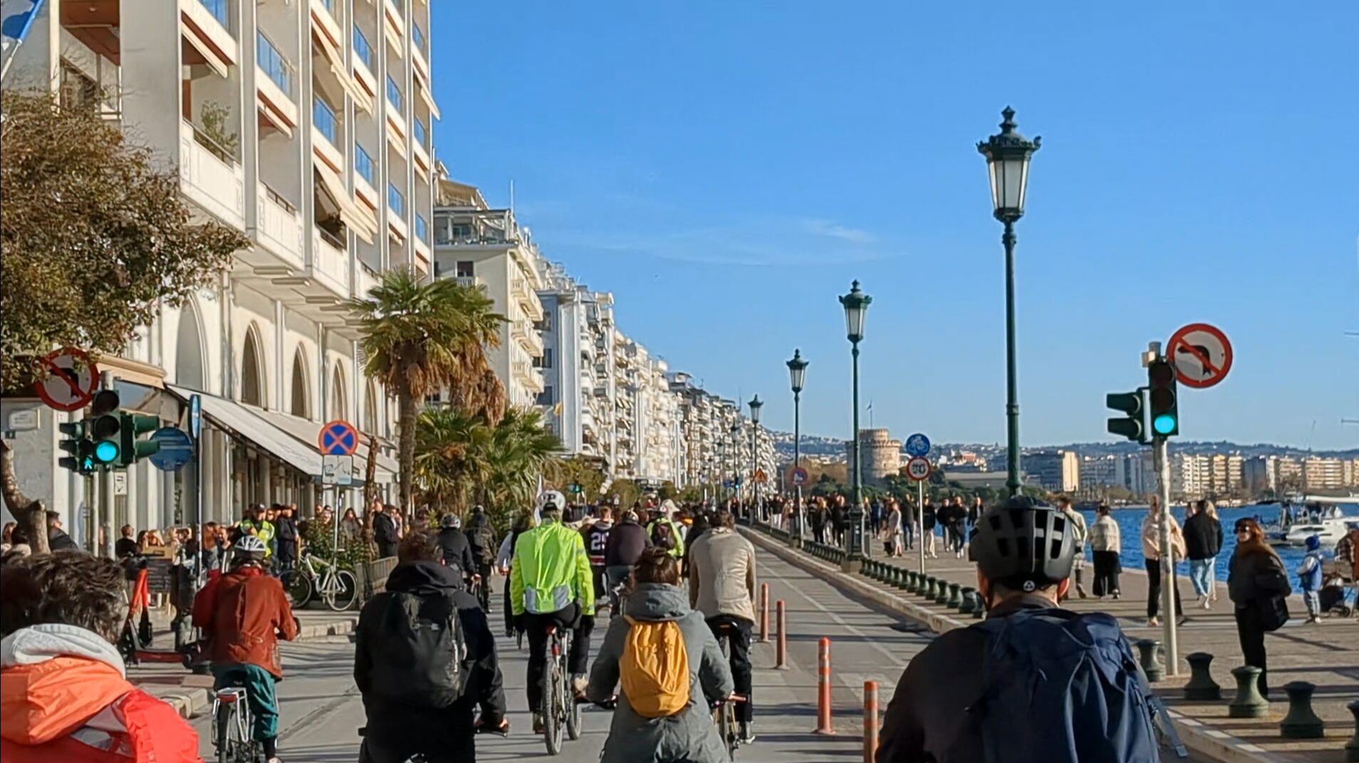 Λ.Νίκης Ποδηλατολωρίδα αντιμετώπισης ρύπανσης – συνάντηση με Δήμο Θεσσαλονίκης